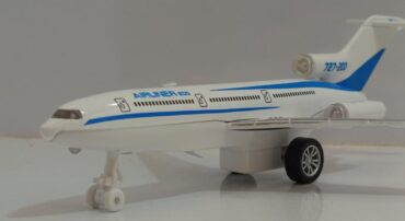 ماکت هواپیما مسافربری ایرلاینر AIRLINER فلزی (NO180-7) آبی