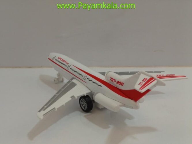 ماکت هواپیما مسافربری ایرلاینر AIRLINER فلزی (NO180-7) قرمز