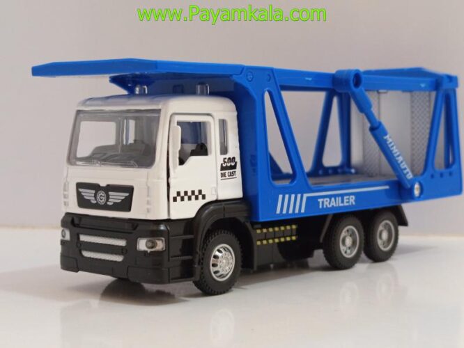 کامیون اسباب بازی حمل خودرو (MINI AUTO) (5012C) آبی