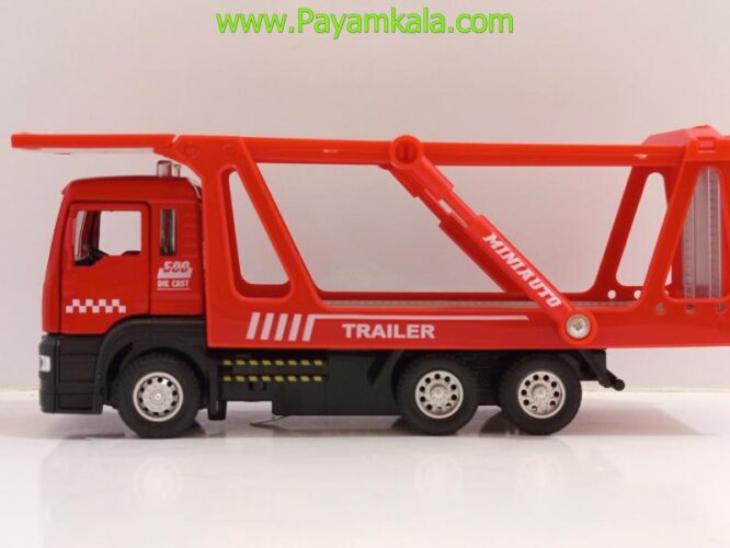 کامیون اسباب بازی حمل خودرو (MINI AUTO) (5012C) قرمز