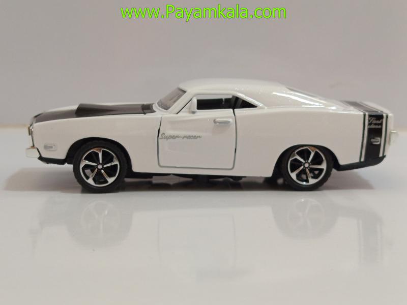 ماشین فلزی دوج چارجر (DODGE CHARGER)(3472) سفید