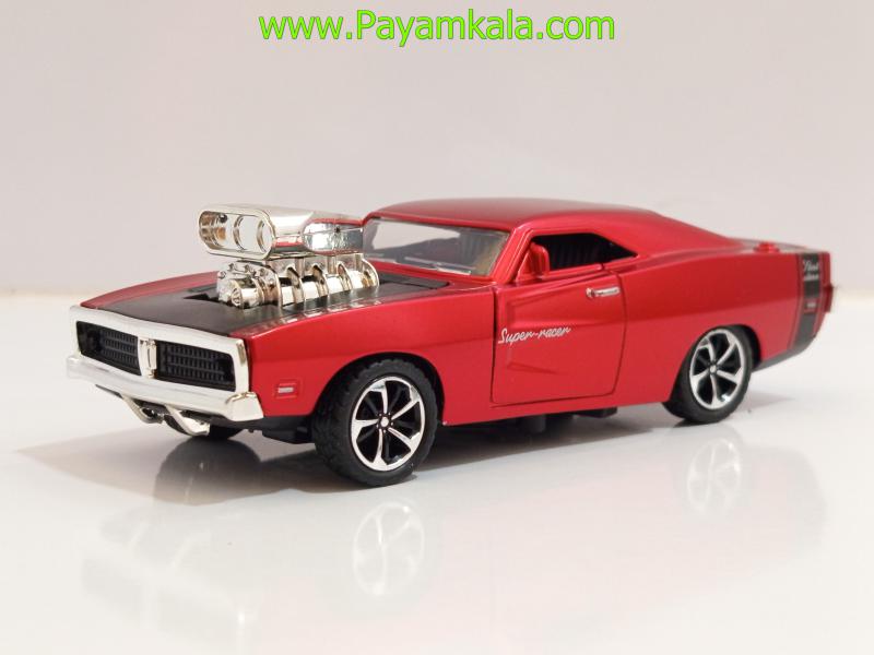 ماشین فلزی دوج چارجر (DODGE CHARGER)(3472) قرمز