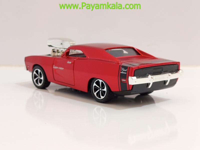 ماشین فلزی دوج چارجر (DODGE CHARGER)(3472) قرمز