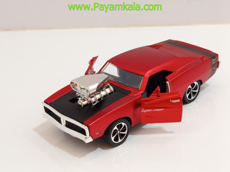 ماشین فلزی دوج چارجر (DODGE CHARGER)(3472) قرمز