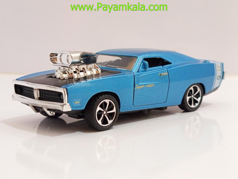 ماشین فلزی دوج چارجر (DODGE CHARGER)(3472) آبی