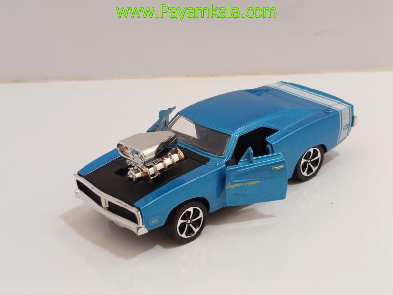ماشین فلزی دوج چارجر (DODGE CHARGER)(3472) آبی