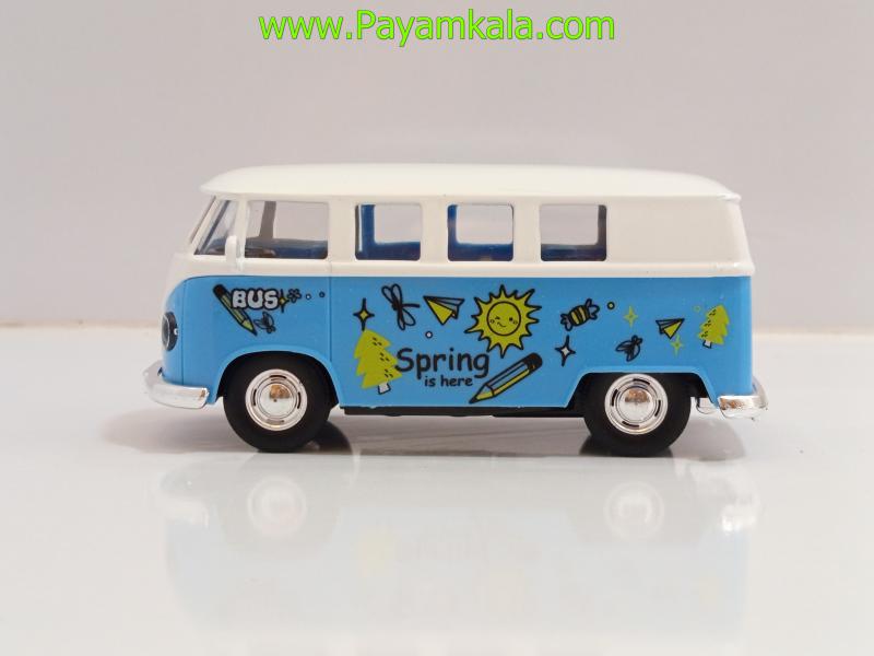 ماشین فلزی فولکس استیشن (331A 1:36) آبی