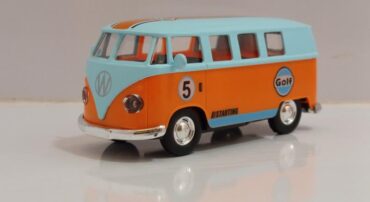 ماشین فلزی فولکس استیشن (331A 1:36) گلف آبی