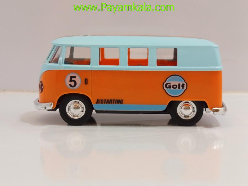 ماشین فلزی فولکس استیشن (331A 1:36) گلف آبی