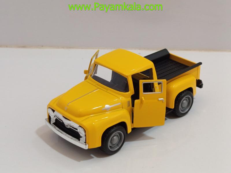 ماشین فلزی وانت فورد کلاسیک (1:43) زرد