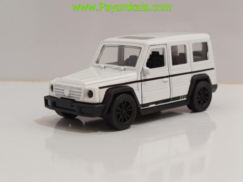 ماشین فلزی بنز جی کلاس کوچک (BENZ 1:48)(72015) سفید