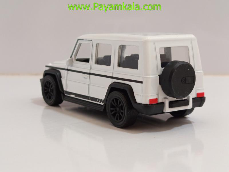 ماشین فلزی بنز جی کلاس کوچک (BENZ 1:48)(72015) سفید