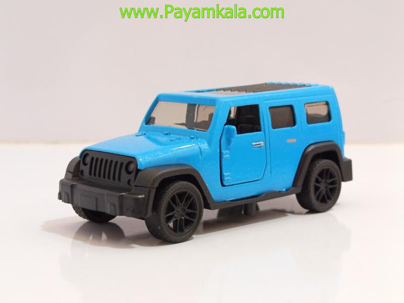 ماشین فلزی جیپ کوچک (JEEP 1:48)(72015) آبی