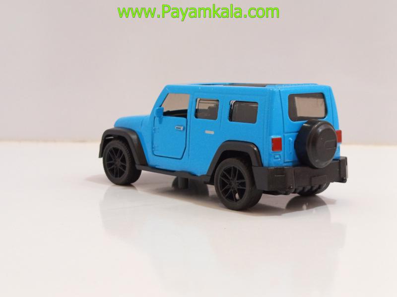 ماشین فلزی جیپ کوچک (JEEP 1:48)(72015) آبی