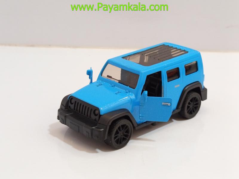 ماشین فلزی جیپ کوچک (JEEP 1:48)(72015) آبی
