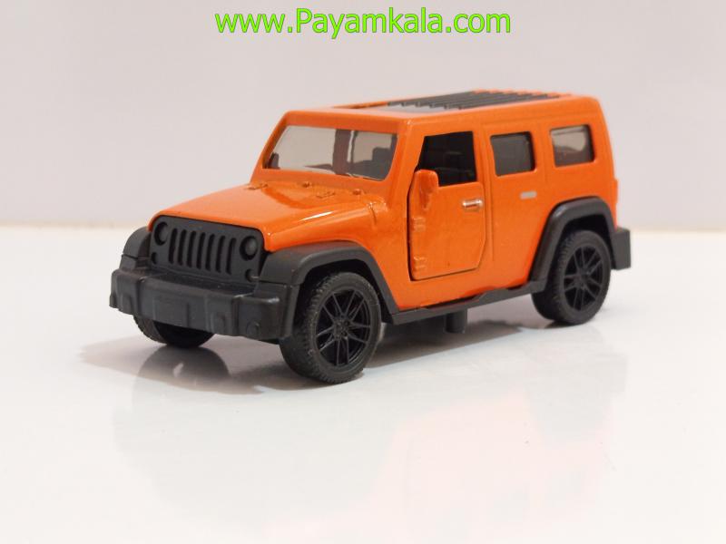 ماشین فلزی جیپ کوچک (JEEP 1:48)(72015) نارنجی