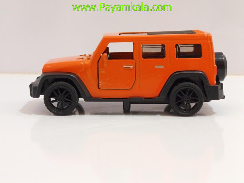 ماشین فلزی جیپ کوچک (JEEP 1:48)(72015) نارنجی