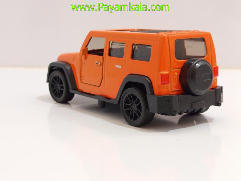 ماشین فلزی جیپ کوچک (JEEP 1:48)(72015) نارنجی