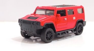 ماشین فلزی هامر کوچک (HUMMER 1:48)(72015) قرمز