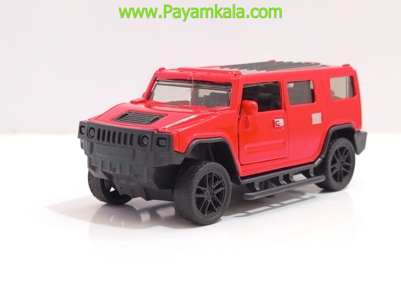 ماشین فلزی هامر کوچک (HUMMER 1:48)(72015) قرمز