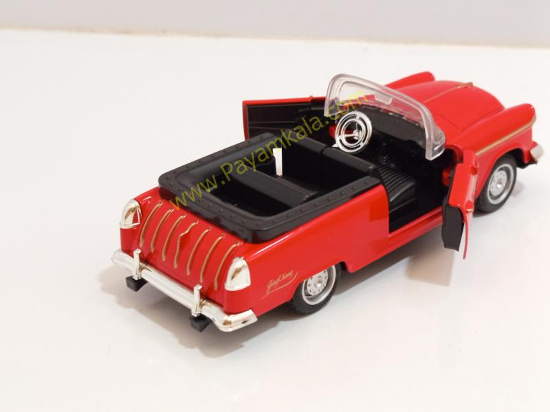 ماشین فلزی شورلت (CHEVY CAMEO 1955) قرمز