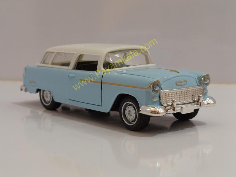 ماشین فلزی شورلت (CHEVY CAMEO 1955) آبی
