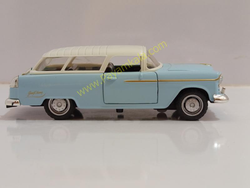 ماشین فلزی شورلت (CHEVY CAMEO 1955) آبی