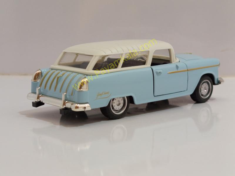 ماشین فلزی شورلت (CHEVY CAMEO 1955) آبی