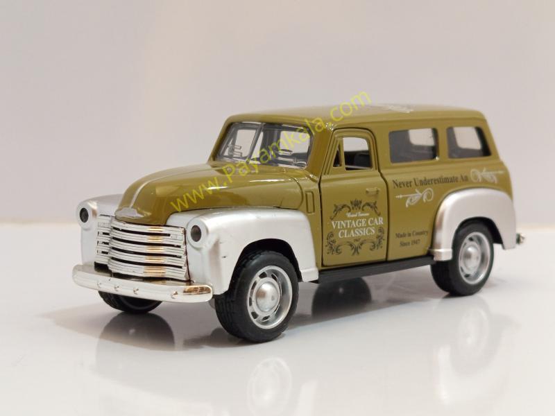 ماشین فلزی شورلت سابربن (Chevrolet Suburban) سبز