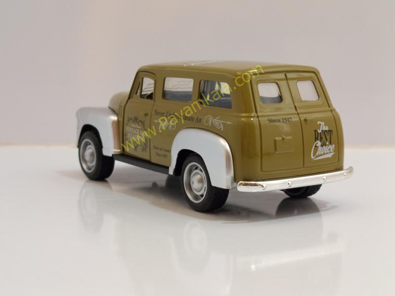 ماشین فلزی شورلت سابربن (Chevrolet Suburban) سبز