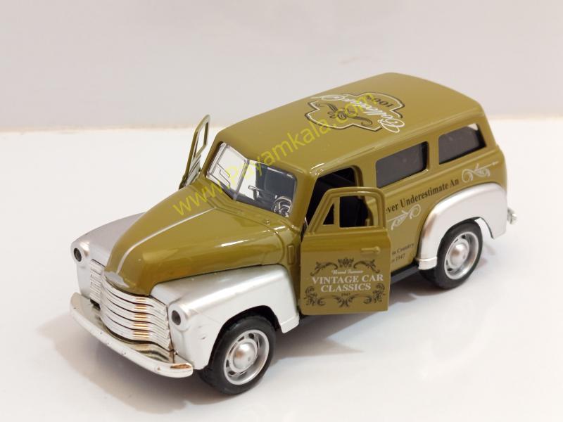 ماشین فلزی شورلت سابربن (Chevrolet Suburban) سبز