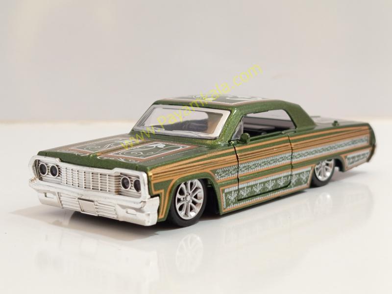 ماشین فلزی شورلت ایمپالا (IMPALA LOWRIDER) سبز