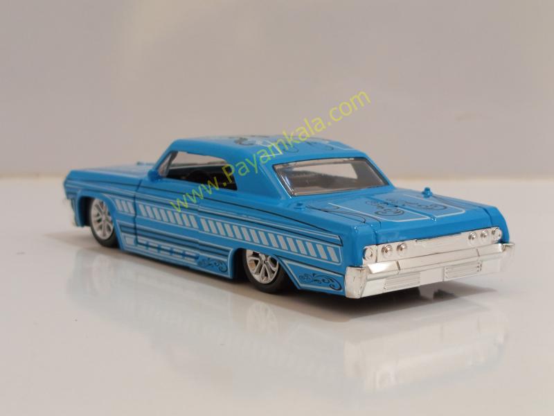 ماشین فلزی شورلت ایمپالا (IMPALA LOWRIDER) آبی