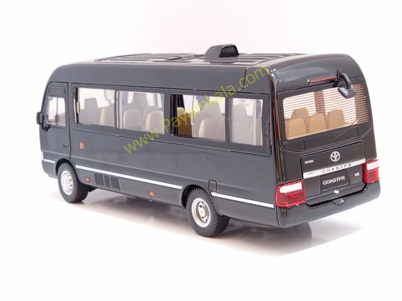 ماکت فلزی مینیبوس تویوتا کستر (Toyota Coaster 1:24) مشکی