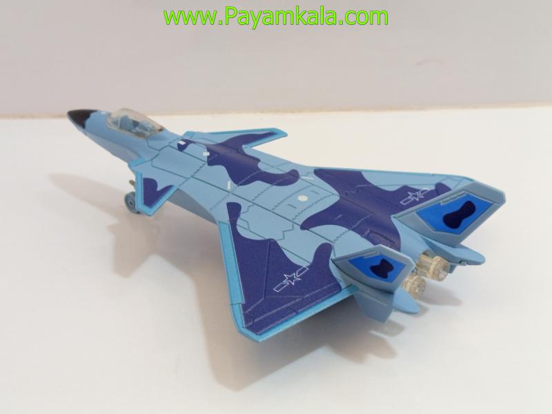 ماکت هواپیما جنگنده J20 چنگدو (1:100) آبی