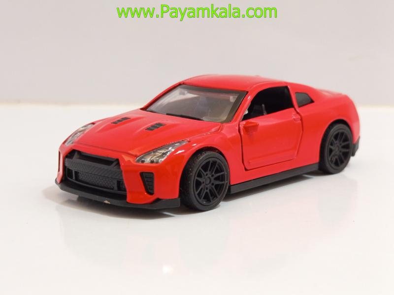 ماشین فلزی نیسان GTR کوچک (NISSAN 1:48)(72010) قرمز