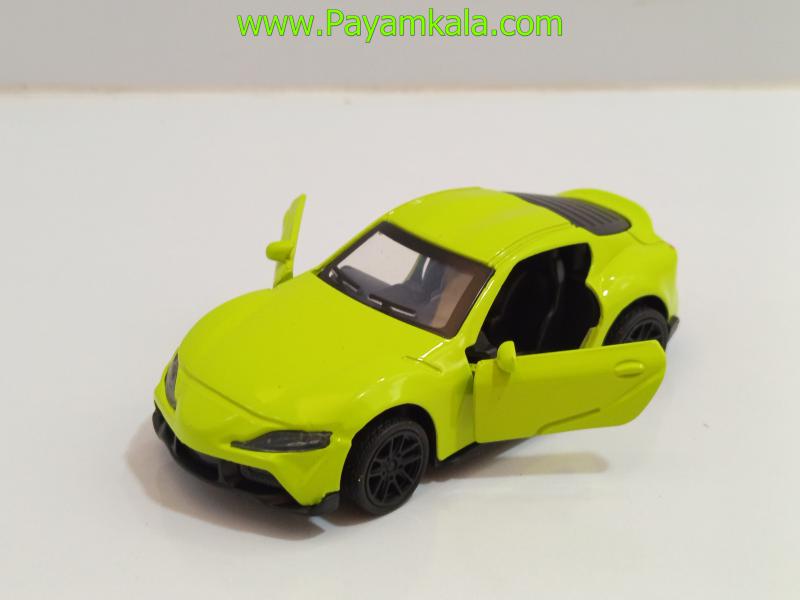 ماشین فلزی تویوتا سوپرا کوچک (TOYOTA 1:48)(72010) سبز