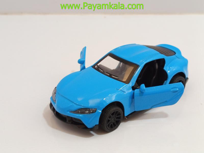 ماشین فلزی تویوتا سوپرا کوچک (TOYOTA 1:48)(72010) آبی