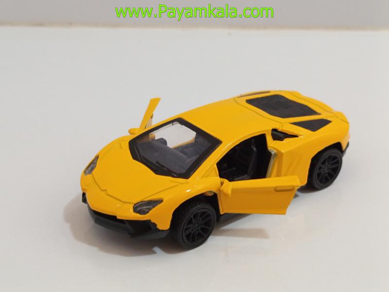 ماشین فلزی لامبورگینی کوچک (LAMBORGHINI 1:48)(72010) زرد