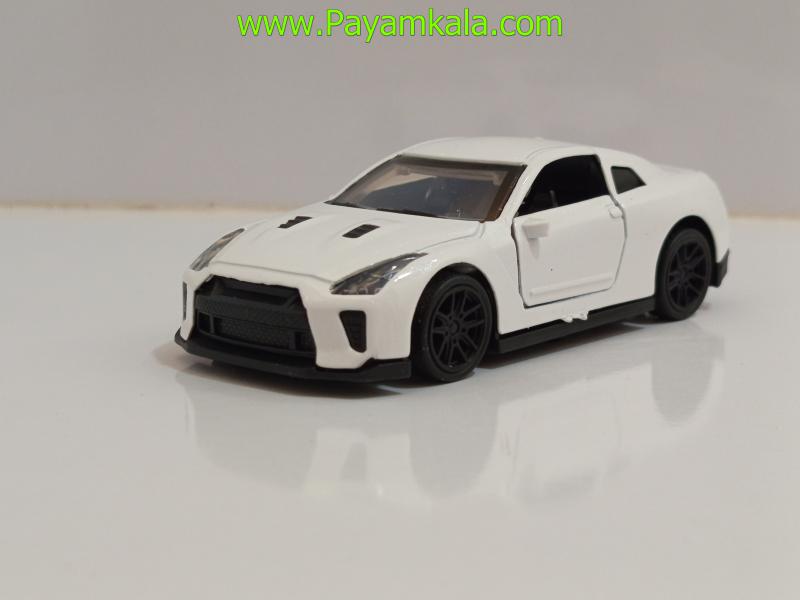 ماشین فلزی نیسان GTR کوچک (NISSAN 1:48)(72010) سفید