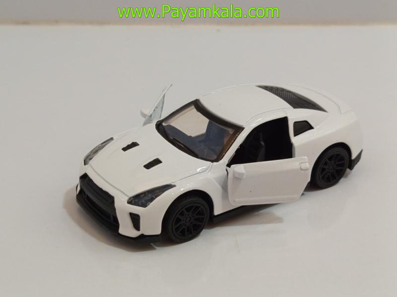 ماشین فلزی نیسان GTR کوچک (NISSAN 1:48)(72010) سفید
