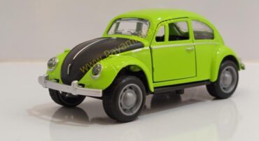 ماکت ماشین فلزی فولکس واگن کلاسیک سبز سه درب بازشو (کد 3466)