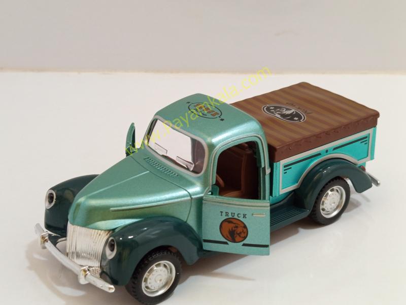 ماشین فلزی فورد قدیمی (YD650A 1:28) سبز