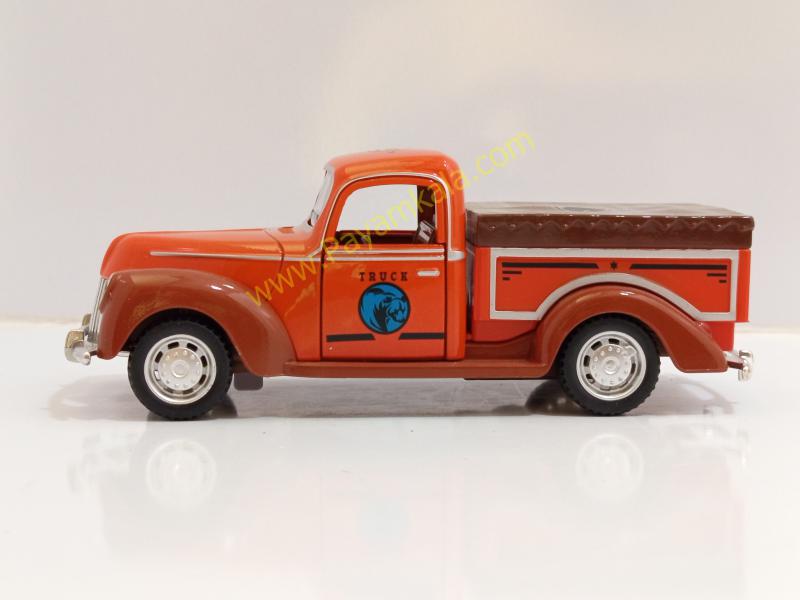 ماشین فلزی فورد قدیمی (YD650A 1:28) نارنجی