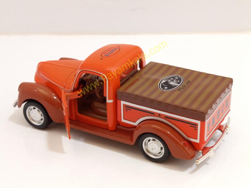 ماشین فلزی فورد قدیمی (YD650A 1:28) نارنجی