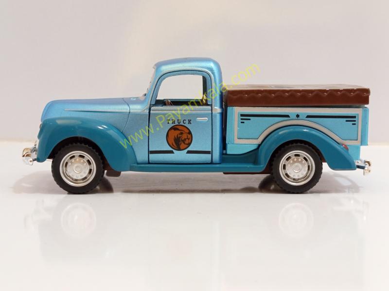 ماشین فلزی فورد قدیمی (YD650A 1:28) آبی