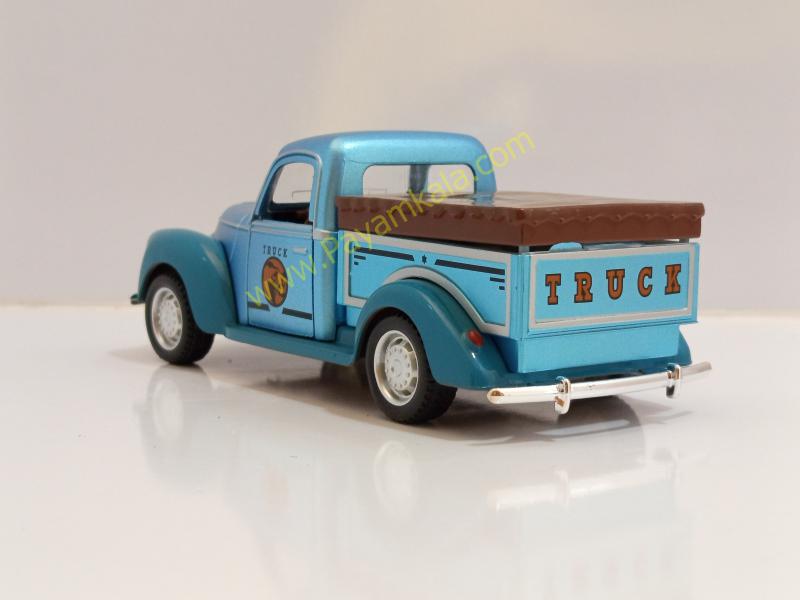 ماشین فلزی فورد قدیمی (YD650A 1:28) آبی