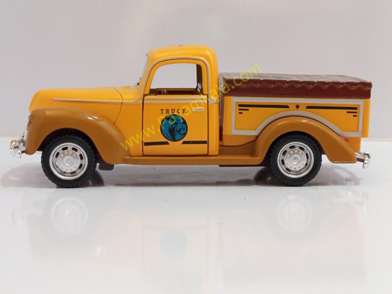 ماشین فلزی فورد قدیمی (YD650A 1:28) زرد