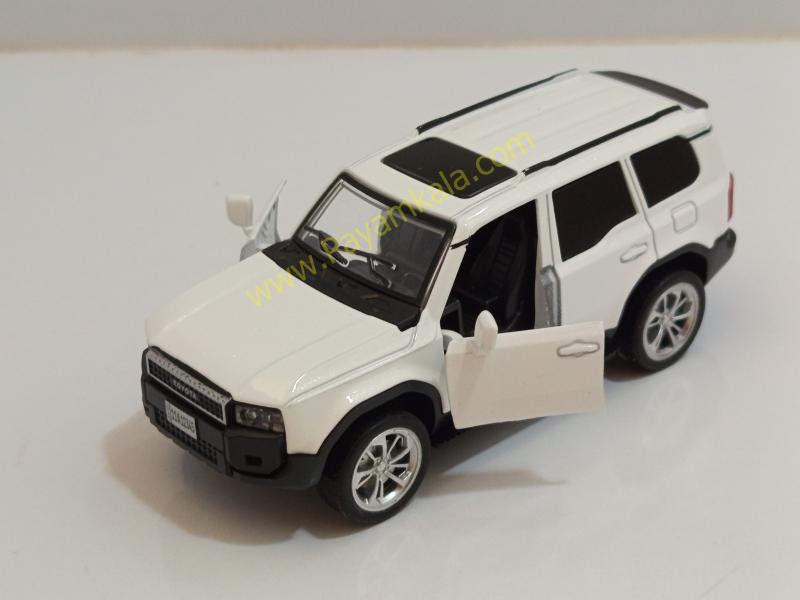 ماشین فلزی تویوتا لندکروزر (3443YT) سفید
