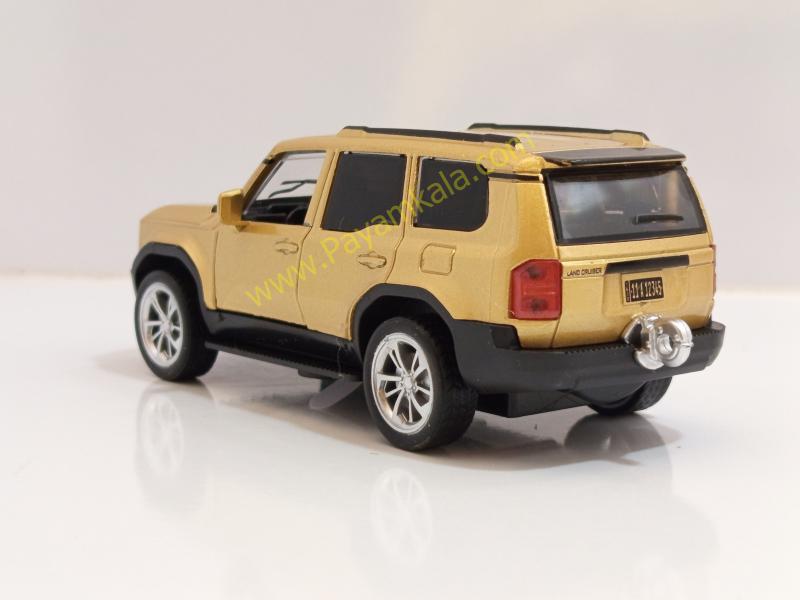 ماشین فلزی تویوتا لندکروزر (3443YT) طلایی